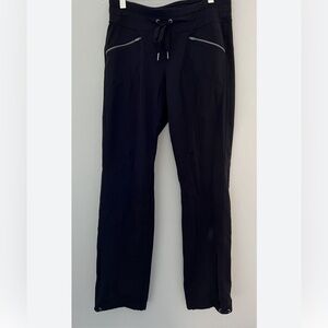 Athleta Black Tie-Waist  metro slouch pants size small